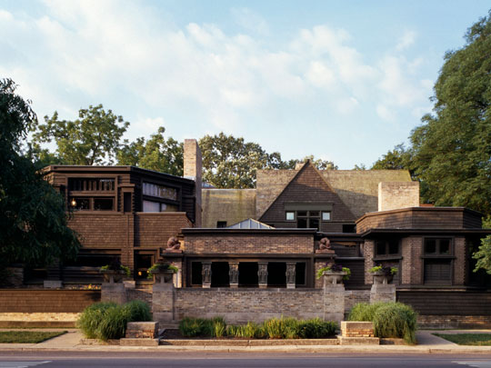 Frank Lloyd Wright's Home and Studio - Iconic Houses